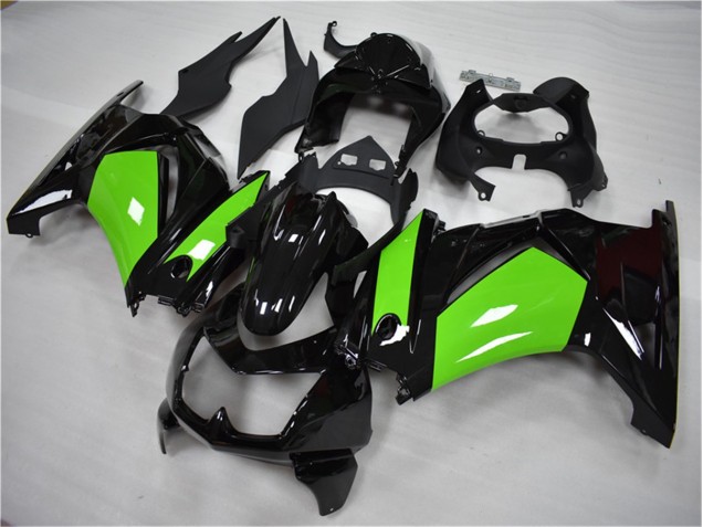Kit Carenatura Completa Kawasaki EX250 08-12 - Nero Verde Kit Carenatura Completa Kawasaki EX250 08-12 - Nero Verde