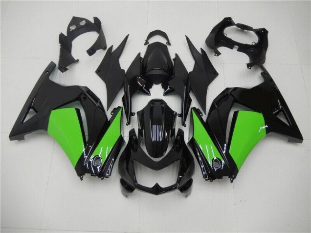 Kit Carenatura Completa Kawasaki EX250 08-12 - Nero Verde Kit Carenatura Completa Kawasaki EX250 08-12 - Nero Verde