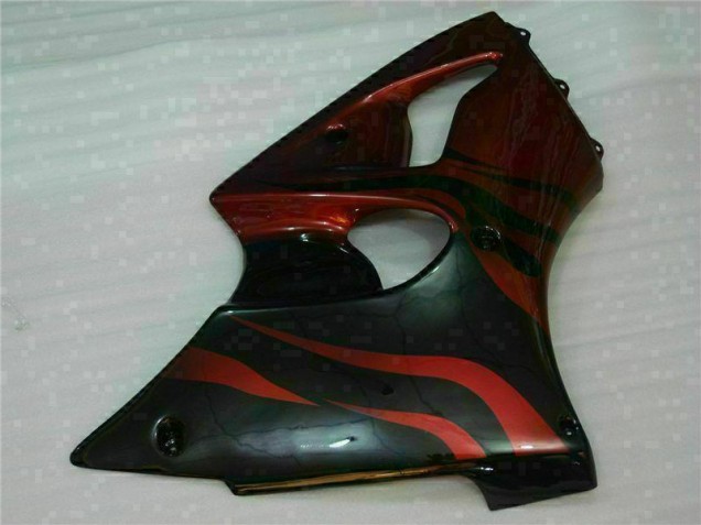 Kit Carenatura Completa Kawasaki ZX6R 00-02 - Rosso Kit Carenatura Completa Kawasaki ZX6R 00-02 - Rosso