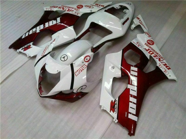 Kit Carenatura Completa Suzuki GSXR 1000 K3 03-04 - Rosso Bianco Kit Carenatura Completa Suzuki GSXR 1000 K3 03-04 - Rosso Bianco