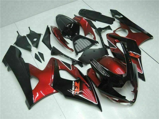 Kit Carenatura Completa Suzuki GSXR 1000 K5 05-06 - Rosso Nero