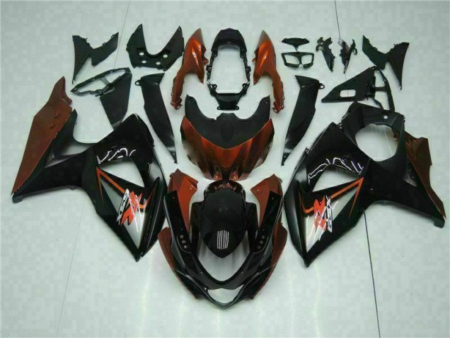 Kit Carenatura Completa Suzuki GSXR 1000 K9 09-16 - Marrone Nero Kit Carenatura Completa Suzuki GSXR 1000 K9 09-16 - Marrone Nero