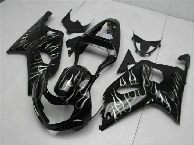 Kit Carenatura Completa Suzuki GSXR 600 / 750 K1 K2 K3 01-03 - Nero