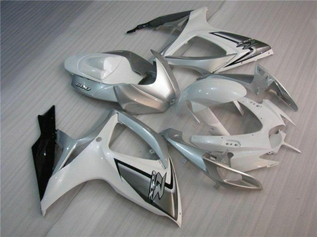 Kit Carenatura Completa Suzuki GSXR 600 / 750 K6 06-07 - Bianco Argento Kit Carenatura Completa Suzuki GSXR 600 / 750 K6 06-07 - Bianco Argento