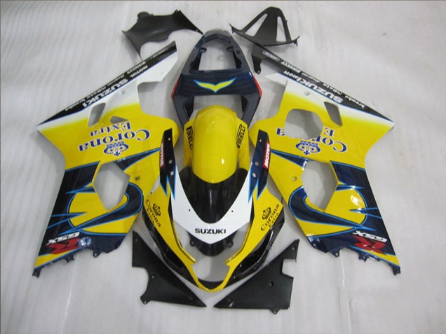 Kit Carenatura Completa Suzuki GSXR 600 K4 04-05 - Giallo Blu Corona Extra Kit Carenatura Completa Suzuki GSXR 600 K4 04-05 - Giallo Blu Corona Extra