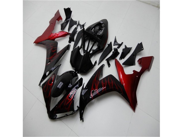 Kit Carenatura Completa Yamaha R1 04-06 - Rosso Nero