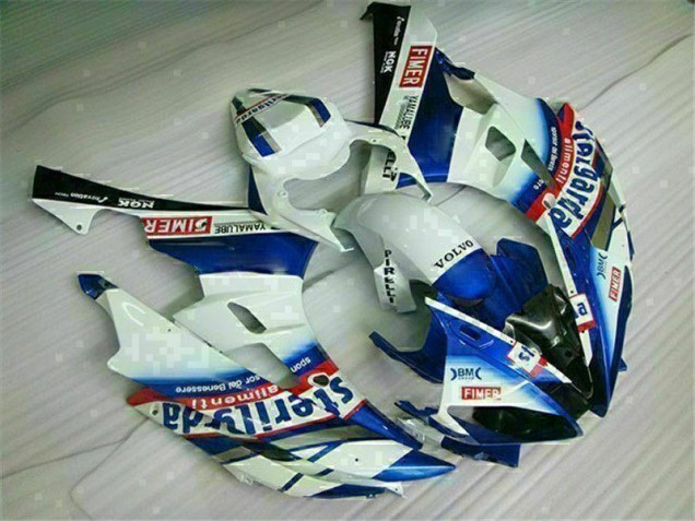 Kit Carenatura Completa Yamaha R6 06-07 - Bianco Blu Kit Carenatura Completa Yamaha R6 06-07 - Bianco Blu