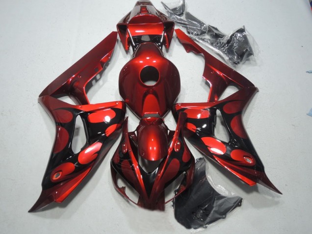 Kit Carenatura Completo ABS Honda CBR 1000 RR 06-07 - Rosso Nero Kit Carenatura Completo ABS Honda CBR 1000 RR 06-07 - Rosso Nero