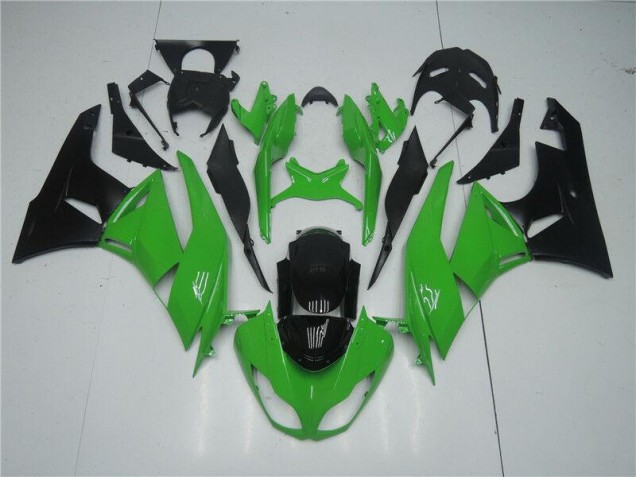 Kit Carenatura Completo ABS Kawasaki ZX6R 09-12 - Verde Nero Kit Carenatura Completo ABS Kawasaki ZX6R 09-12 - Verde Nero