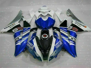 Kit Carenatura Completo ABS Yamaha R6 08-16 - Bianco Blu