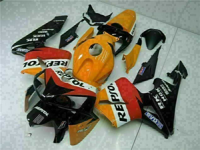 Kit Carenatura Honda CBR 600 RR 05-06 - Arancia Nero Repsol Kit Carenatura Honda CBR 600 RR 05-06 - Arancia Nero Repsol