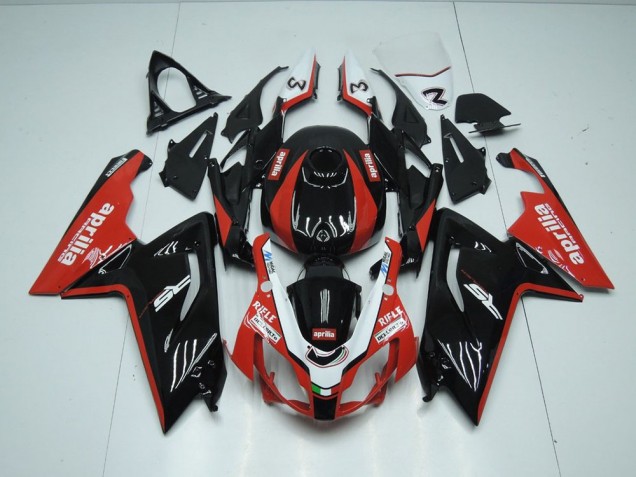 Kit Carenatura Iniezione Aprilia RS 125 06-11 - Nero & Rosso Kit Carenatura Iniezione Aprilia RS 125 06-11 - Nero & Rosso