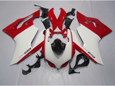 Kit Carenatura Iniezione Ducati 1199 11-14 - Bianco Rosso