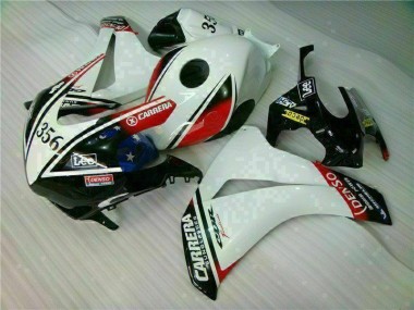 Kit Carenatura Iniezione Honda CBR 1000 RR 08-11 - Bianco Nero