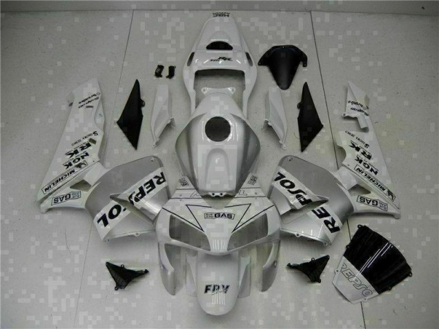 Kit Carenatura Iniezione Honda CBR 600 RR 03-04 - Bianco Repsol Kit Carenatura Iniezione Honda CBR 600 RR 03-04 - Bianco Repsol