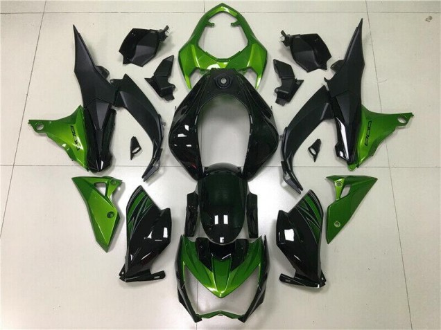 Kit Carenatura Iniezione Kawasaki Z800 13-16 - Verde Nero Kit Carenatura Iniezione Kawasaki Z800 13-16 - Verde Nero