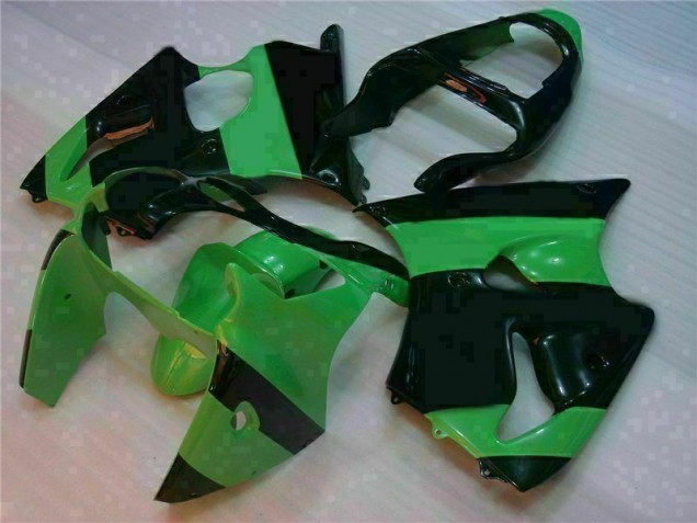 Kit Carenatura Iniezione Kawasaki ZX6R 00-02 - Verde Nero Kit Carenatura Iniezione Kawasaki ZX6R 00-02 - Verde Nero