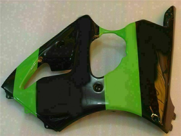 Kit Carenatura Iniezione Kawasaki ZX6R 00-02 - Verde Nero Kit Carenatura Iniezione Kawasaki ZX6R 00-02 - Verde Nero