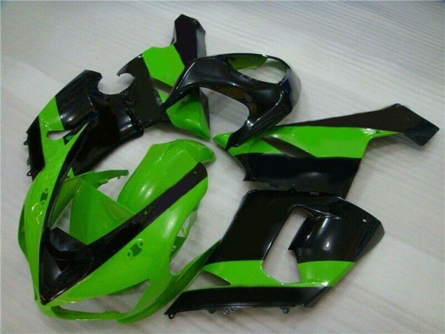 Kit Carenatura Iniezione Kawasaki ZX6R 05-06 - Verde Nero Kit Carenatura Iniezione Kawasaki ZX6R 05-06 - Verde Nero