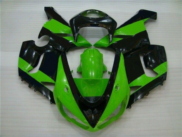 Kit Carenatura Iniezione Kawasaki ZX6R 05-06 - Verde Nero Kit Carenatura Iniezione Kawasaki ZX6R 05-06 - Verde Nero