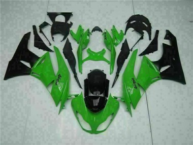 Kit Carenatura Iniezione Kawasaki ZX6R 09-12 - Nero Verde