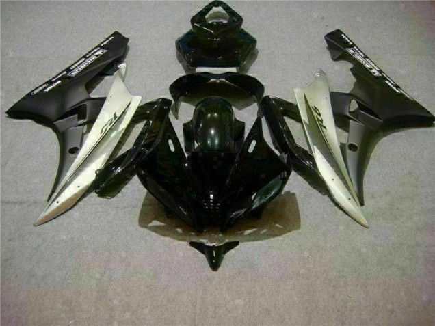 Kit Carenatura Iniezione Yamaha R6 06-07 - Argento Nero Kit Carenatura Iniezione Yamaha R6 06-07 - Argento Nero