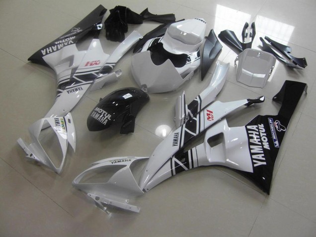 Kit Carenatura Iniezione Yamaha R6 06-07 - Nero Bianco Kit Carenatura Iniezione Yamaha R6 06-07 - Nero Bianco