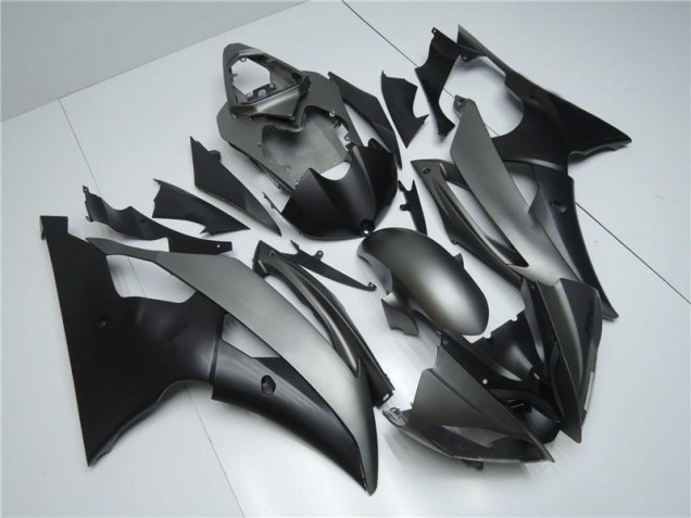 Kit Carenatura Iniezione Yamaha R6 08-16 - Grigio Nero Kit Carenatura Iniezione Yamaha R6 08-16 - Grigio Nero
