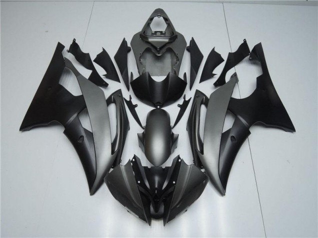 Kit Carenatura Iniezione Yamaha R6 08-16 - Grigio Nero Kit Carenatura Iniezione Yamaha R6 08-16 - Grigio Nero