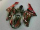 Kit Carenatura Kawasaki ZX6R 07-08 - Nero Rosso Fiamma Kit Carenatura Kawasaki ZX6R 07-08 - Nero Rosso Fiamma