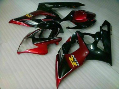 Kit Carenatura Suzuki GSXR 1000 K5 05-06 - Rosso Nero