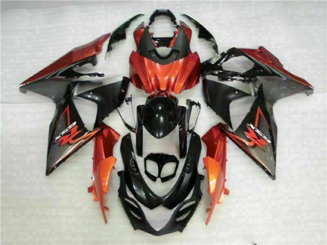 Kit Carenatura Suzuki GSXR 1000 K9 09-16 - Marrone Nero Kit Carenatura Suzuki GSXR 1000 K9 09-16 - Marrone Nero