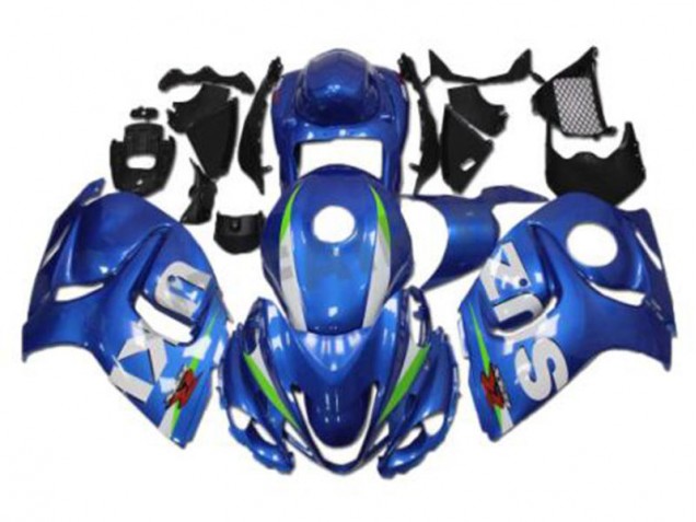 Kit Carenatura Suzuki GSXR 1300 Hayabusa 08-19 - Blu Bianco Kit Carenatura Suzuki GSXR 1300 Hayabusa 08-19 - Blu Bianco