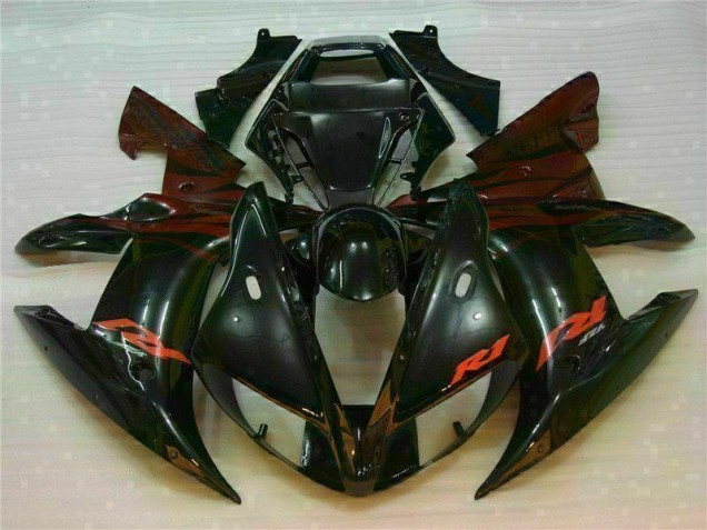 Kit Carenatura Yamaha R1 02-03 - Nero Kit Carenatura Yamaha R1 02-03 - Nero