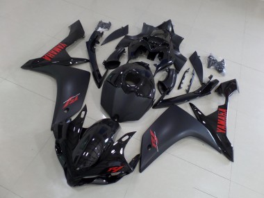 Kit Carenatura Yamaha R1 07-08 - Nero Opaco Rosso