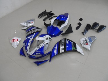 Kit Carenatura Yamaha R1 09-11 - Blu Bianco