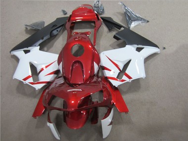 Kit Carene Completa Honda CBR 600 RR 05-06 - Rosso Bianco