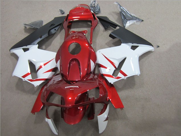 Kit Carene Completa Honda CBR 600 RR 05-06 - Rosso Bianco Kit Carene Completa Honda CBR 600 RR 05-06 - Rosso Bianco