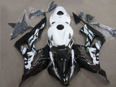 Kit Carene Completa Honda CBR 600 RR 07-08 - Nero Bianco