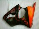 Kit Carene Completa Kawasaki ZX6R 00-02 - Nero Rosso Fiamma Kit Carene Completa Kawasaki ZX6R 00-02 - Nero Rosso Fiamma