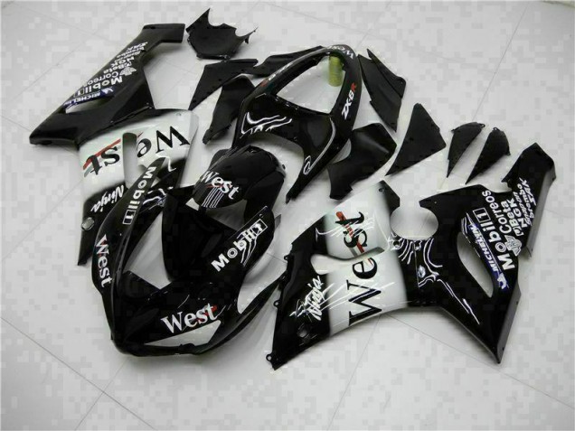 Kit Carene Completa Kawasaki ZX6R 05-06 - Nero Kit Carene Completa Kawasaki ZX6R 05-06 - Nero