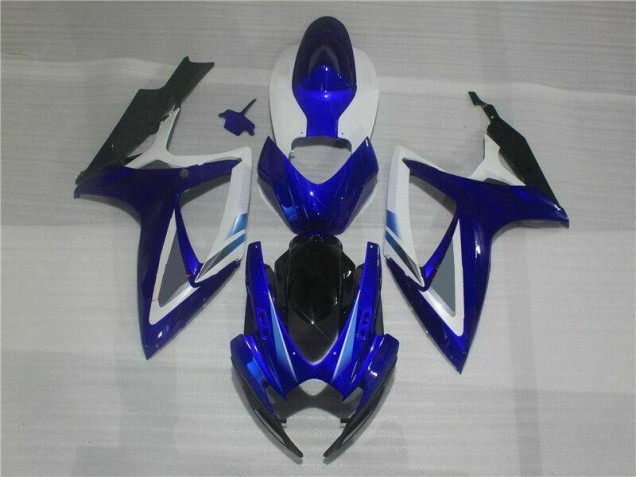 Kit Carene Completa Suzuki GSXR 600 / 750 K6 06-07 - Blu Bianco Kit Carene Completa Suzuki GSXR 600 / 750 K6 06-07 - Blu Bianco