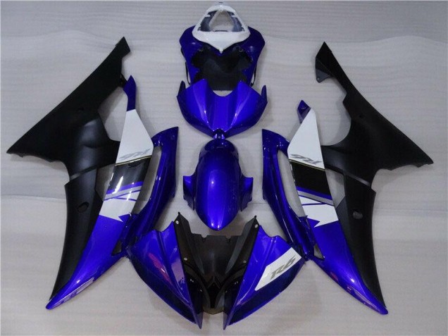 Kit Carene Completa Yamaha R6 08-16 - Blu Nero