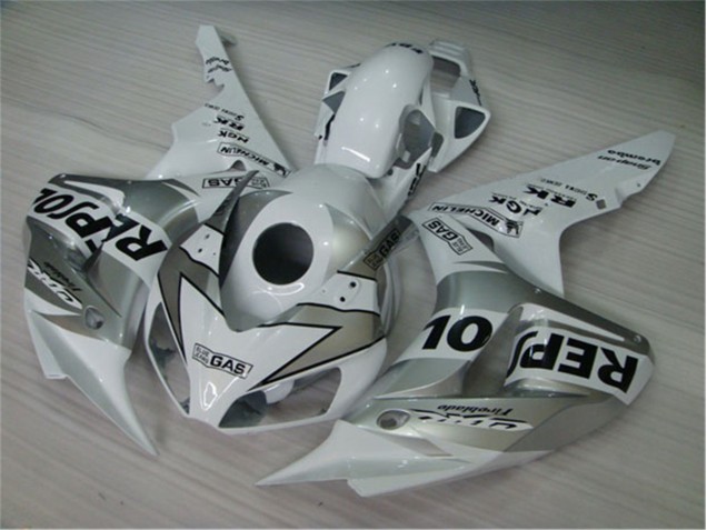 Kit Carene Honda CBR 1000 RR 04-05 - Bianco Argento Nero Repsol Kit Carene Honda CBR 1000 RR 04-05 - Bianco Argento Nero Repsol