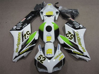 Kit Carene Honda CBR 1000 RR 04-05 - Bianco Verde Hannspree 52