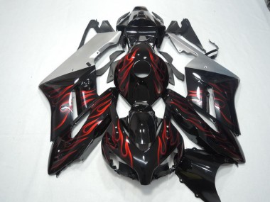 Kit Carene Honda CBR 1000 RR 04-05 - Nero Rosso Fiamma