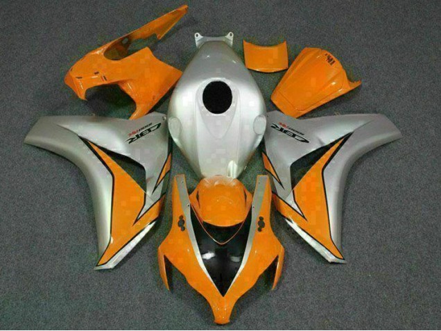 Kit Carene Honda CBR 1000 RR 08-11 - Arancia Argento Kit Carene Honda CBR 1000 RR 08-11 - Arancia Argento