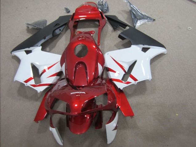 Kit Carene Honda CBR 600 RR 03-04 - Rosso Bianco Kit Carene Honda CBR 600 RR 03-04 - Rosso Bianco