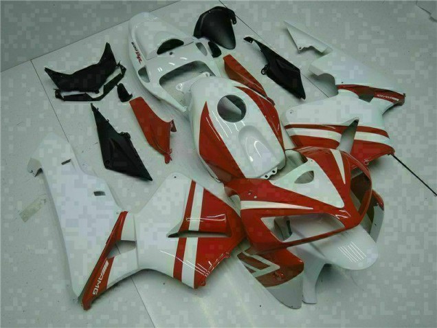 Kit Carene Honda CBR 600 RR 05-06 - Bianco Rosso Kit Carene Honda CBR 600 RR 05-06 - Bianco Rosso