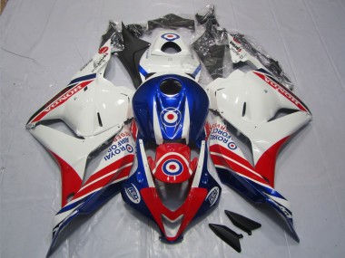 Kit Carene Honda CBR 600 RR 09-12 - Bianco Blu Rosso